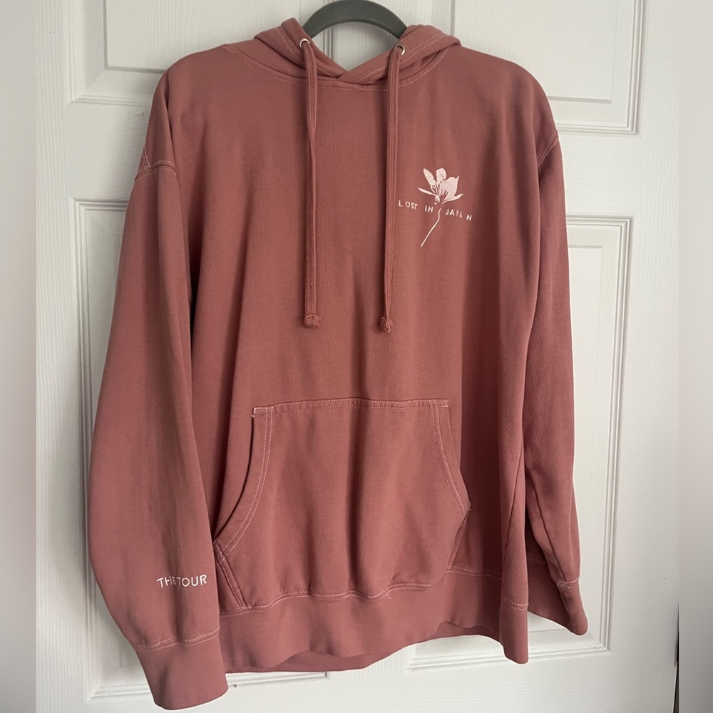 Shawn Mendes Official Lost in Japan Tour Hooded Sweatshirt